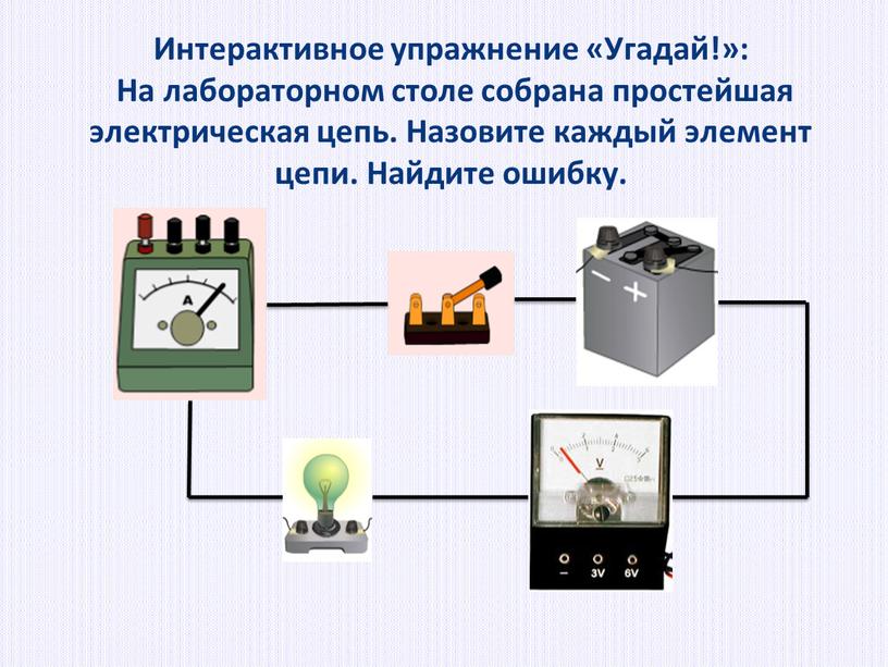 Интерактивное упражнение «Угадай!»: