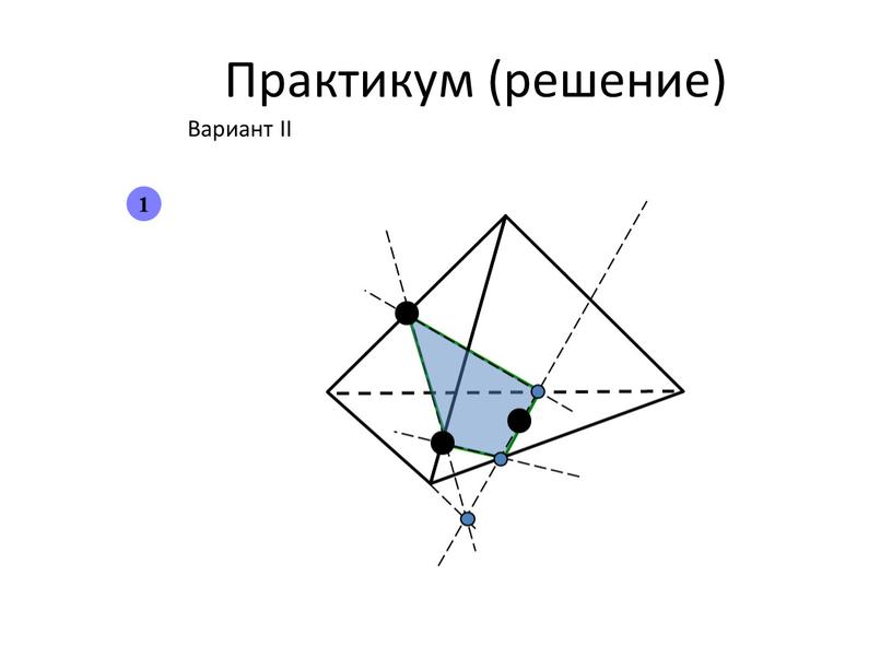 Практикум (решение) Вариант II 1