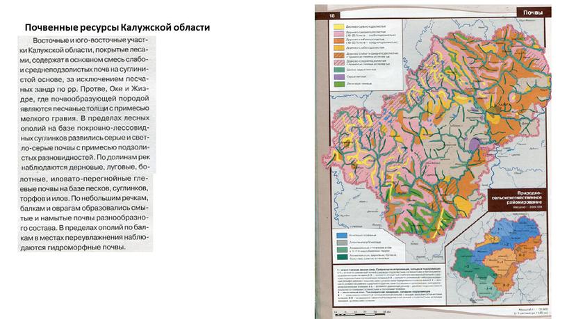 Почвенные ресурсы Калужской области