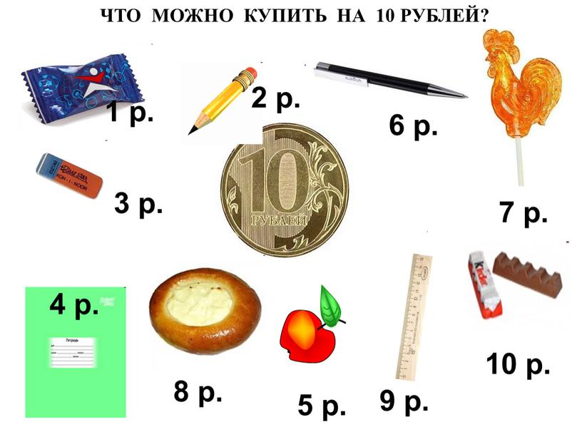 ЧТО МОЖНО КУПИТЬ НА 10 РУБЛЕЙ?