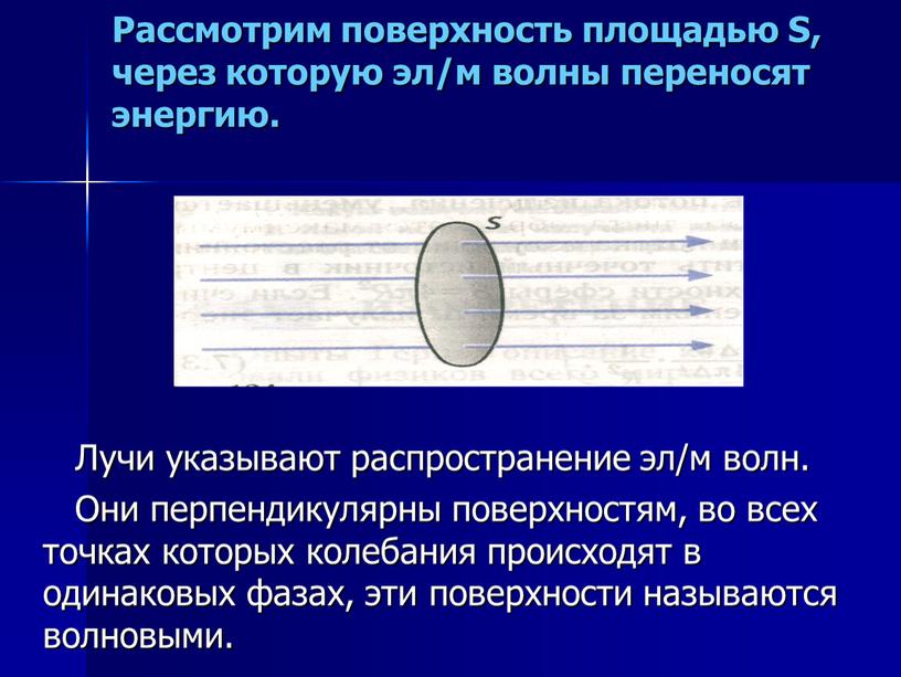 Рассмотрим поверхность площадью