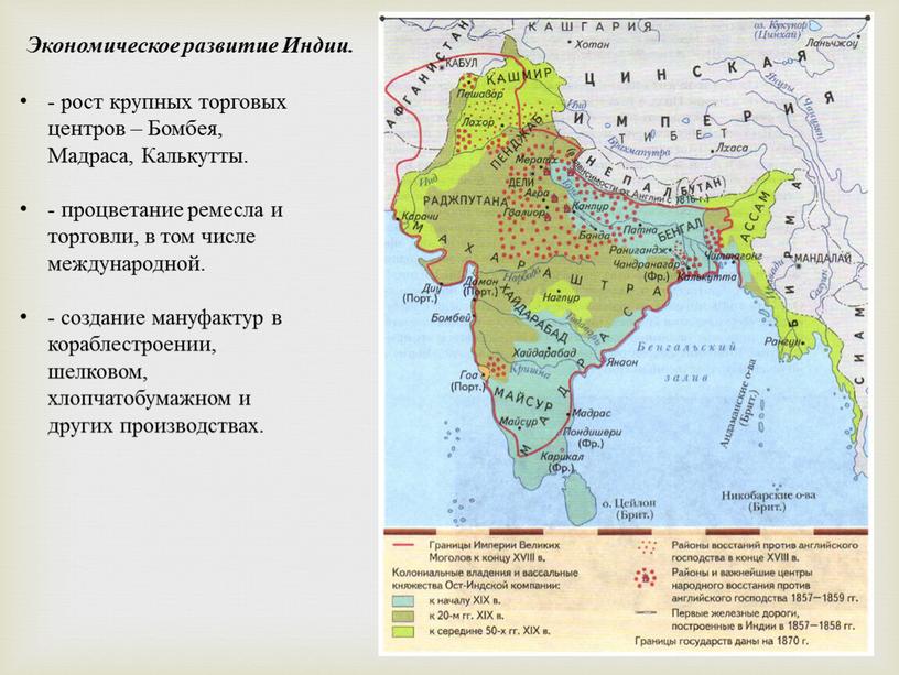 Экономическое развитие Индии. - рост крупных торговых центров –