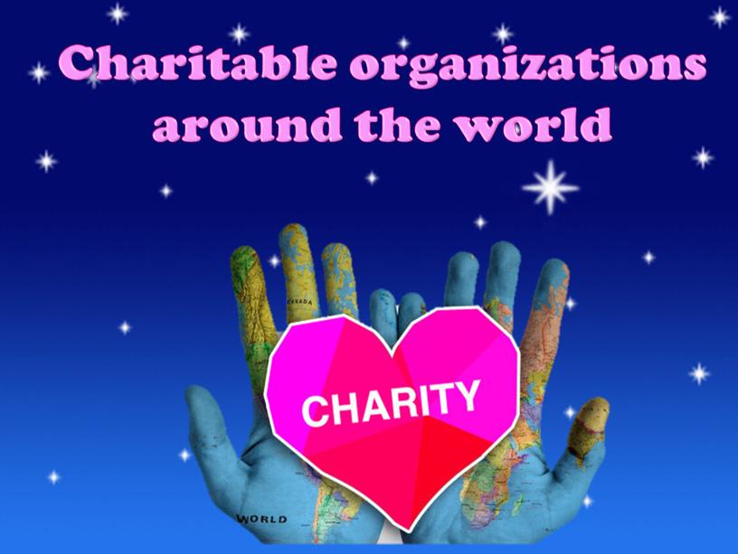 Charitable organizations around the world