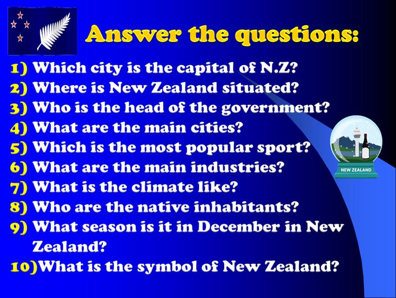 Answer the questions: Which city is the capital of