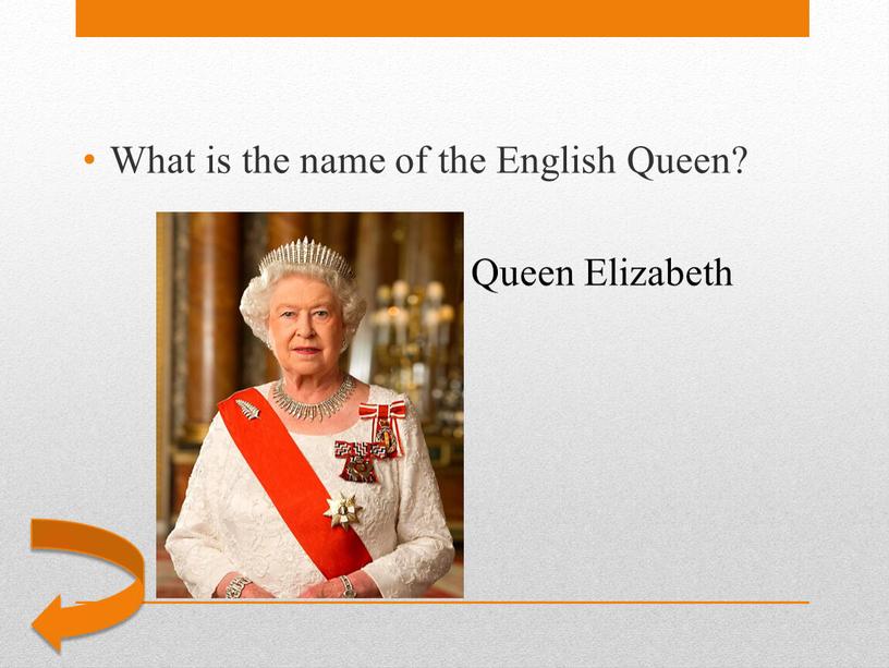 Queen Elizabeth What is the name of the