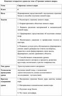 Обложка для материала Конспект открытого урока по теме «Строение земного шара».в 6 классе