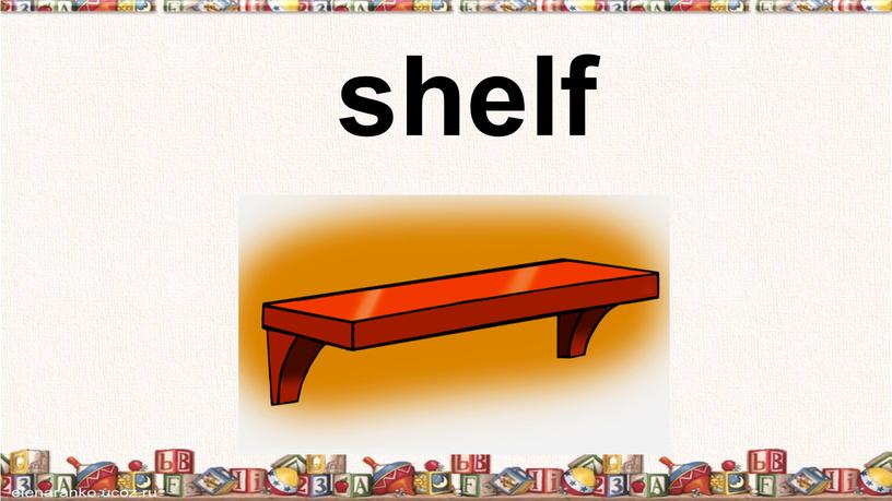 shelf