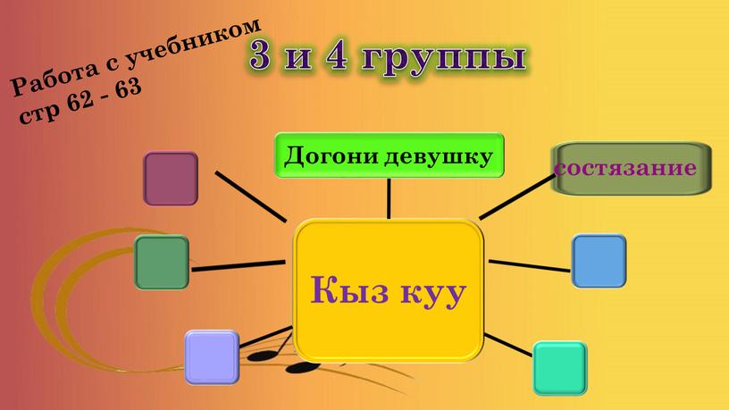 Работа с учебником стр 62 - 63