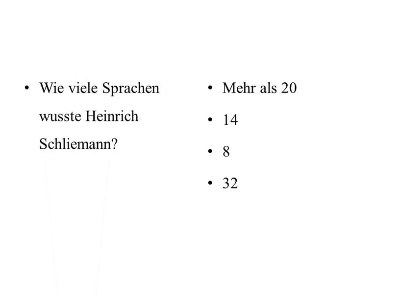 Wie viele Sprachen wusste Heinrich