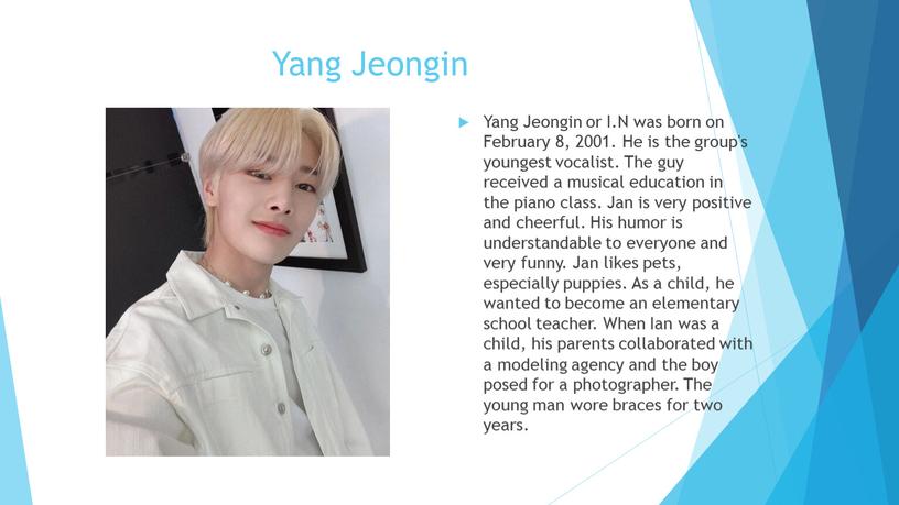 Yang Jeongin Yang Jeongin or I