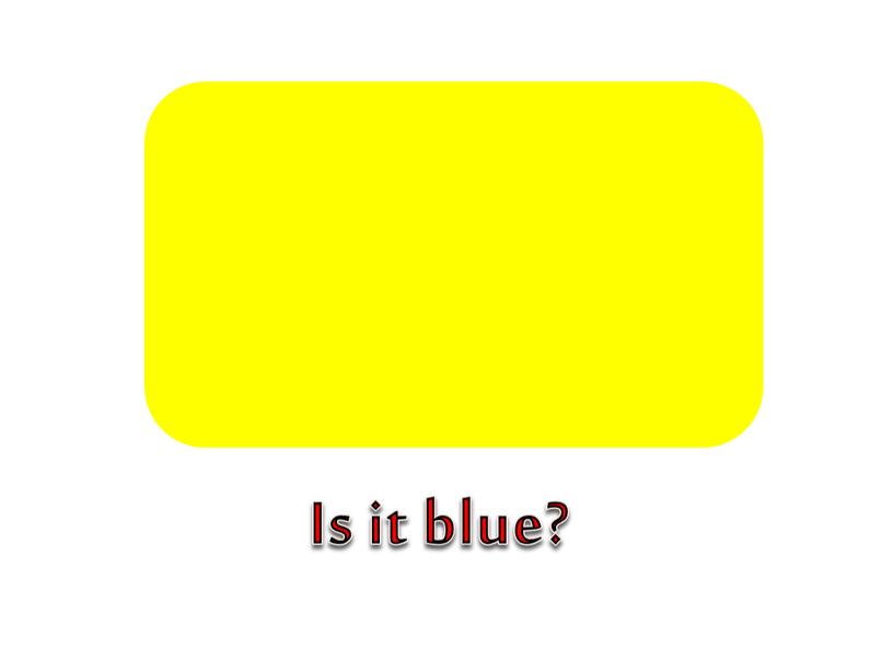 Is it blue?