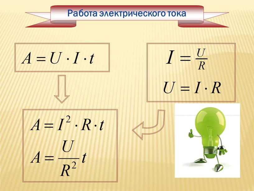 Работа электрического тока