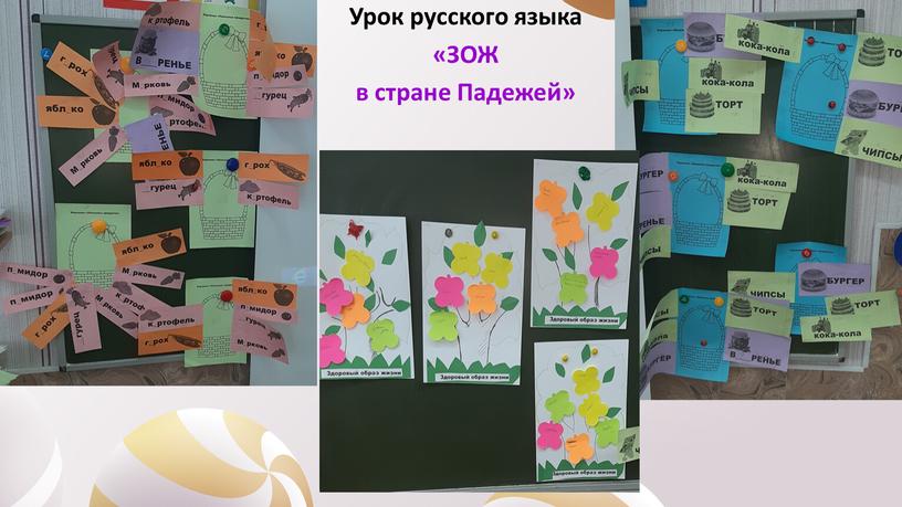 Урок русского языка «ЗОЖ в стране