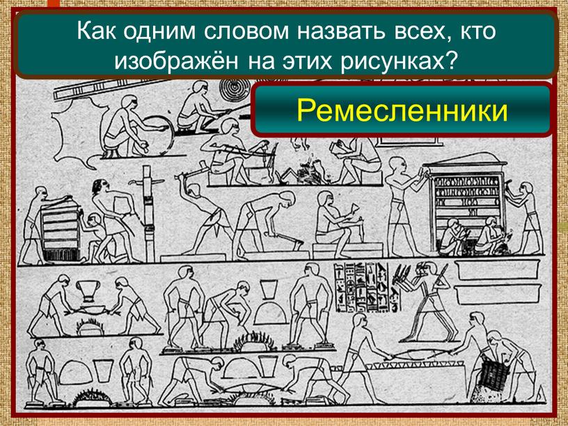 Как одним словом назвать всех, кто изображён на этих рисунках?