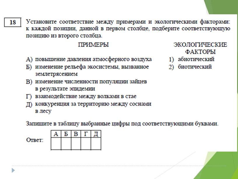 Разбор демо-версии ЕГЭ по биологии