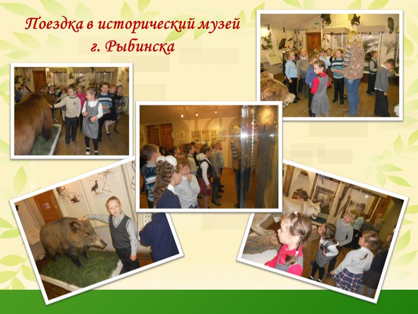 Поездка в исторический музей г