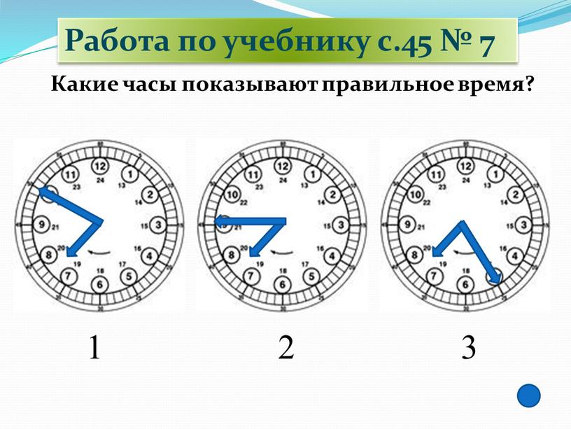 Какие часы показывают правильное время?