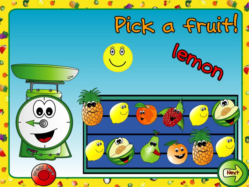 Игра-презентация по английскому языку на тему:"At the fruit shop"