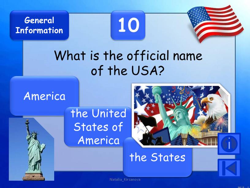 General Information 10 What is the official name of the