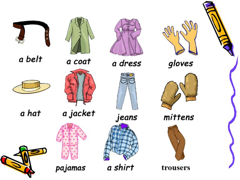 Презентация по английскому языку на тему "Clothes"