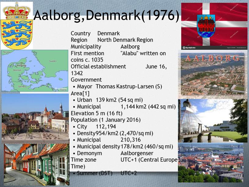 Aalborg,Denmark(1976) Country