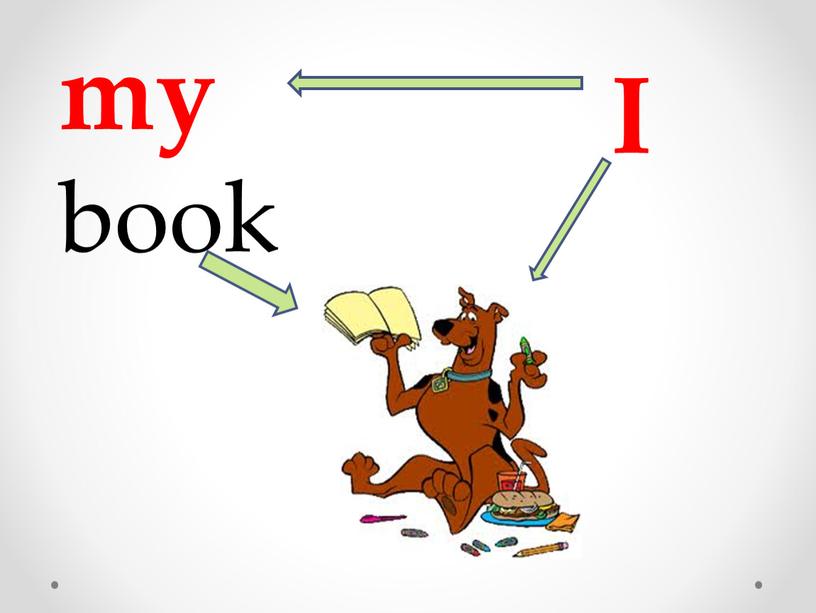 I my book