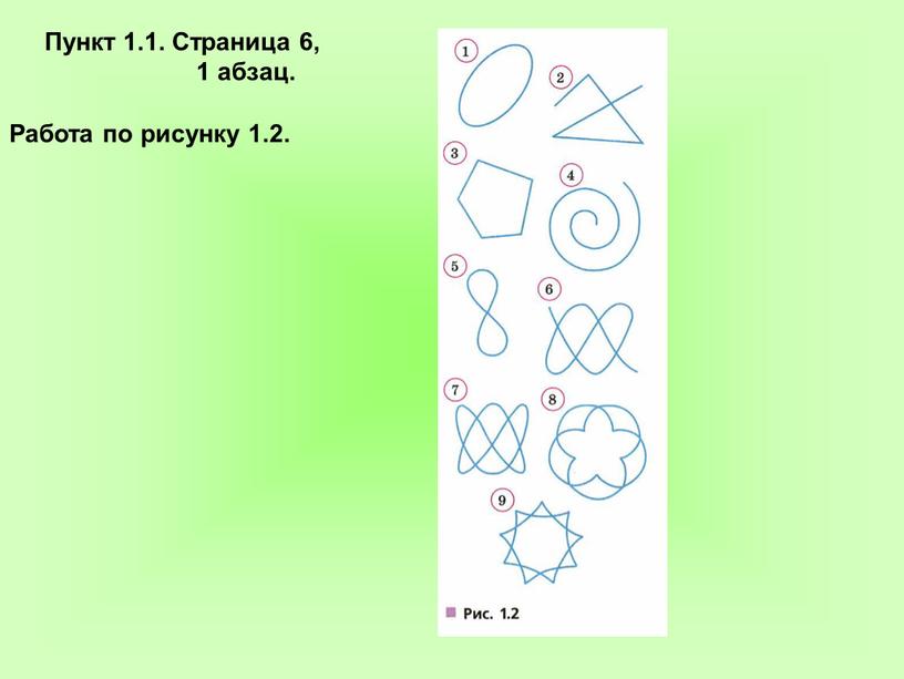 Пункт 1.1. Страница 6, 1 абзац