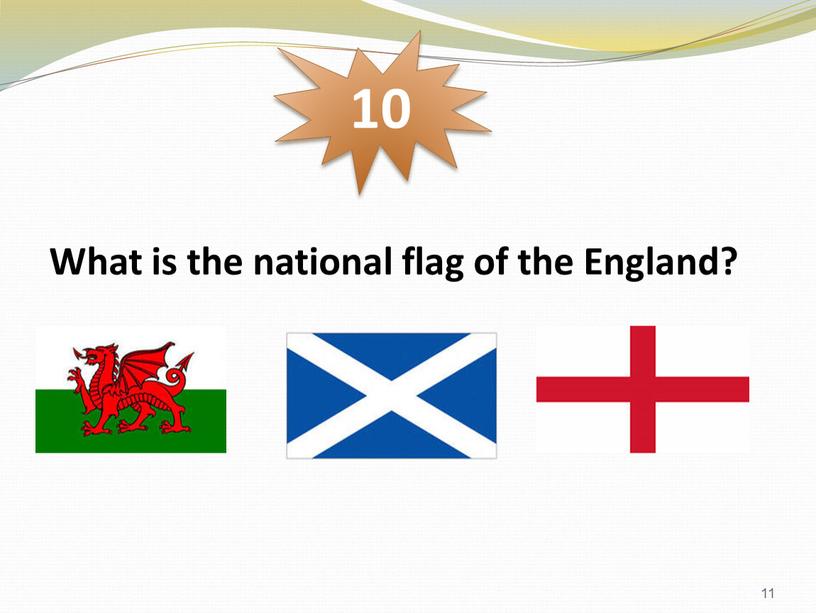 What is the national flag of the