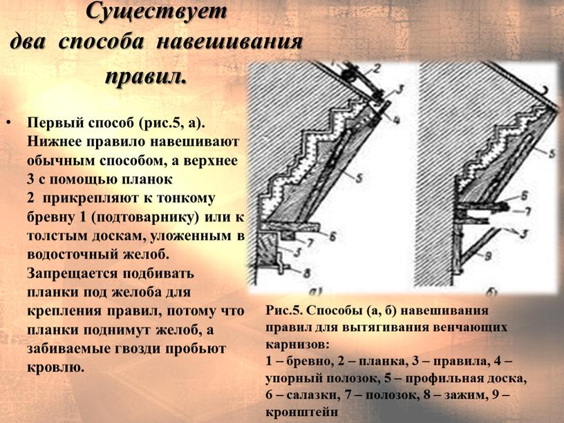 Существует два способа навешивания правил