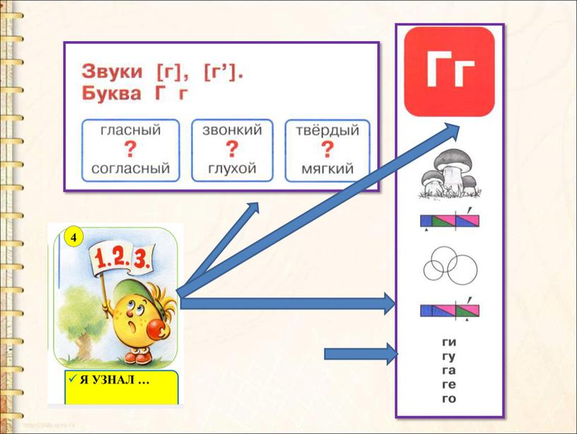Согласный звук г,г. Буква Г г
