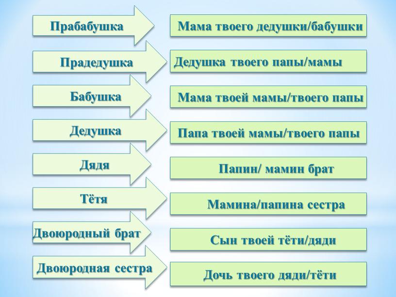 Прабабушка Прадедушка