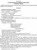 Конспект урока по теме РАЗМНОЖЕНИЕ И РАЗВИТИЕ ЖИВОТНЫХ (ПТИЦЫ И ЗВЕРИ)(3 класс)