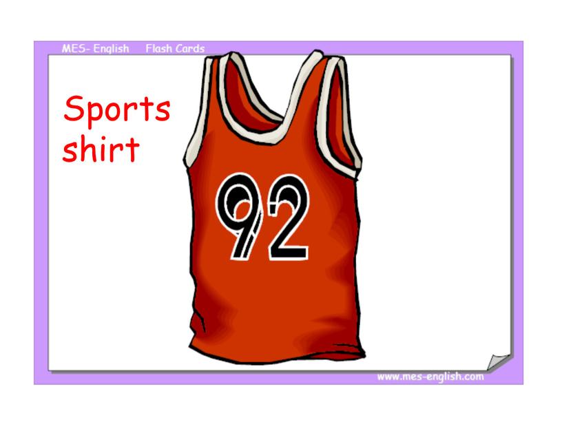 Sports shirt