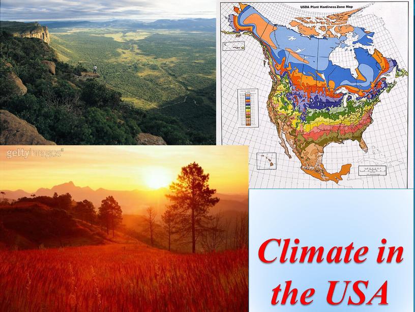 Climate in the USA