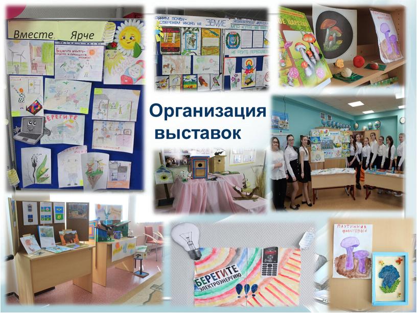 Организация выставок