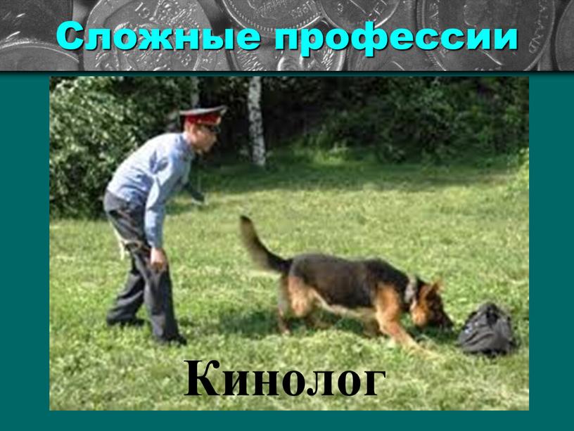 Сложные профессии Кинолог