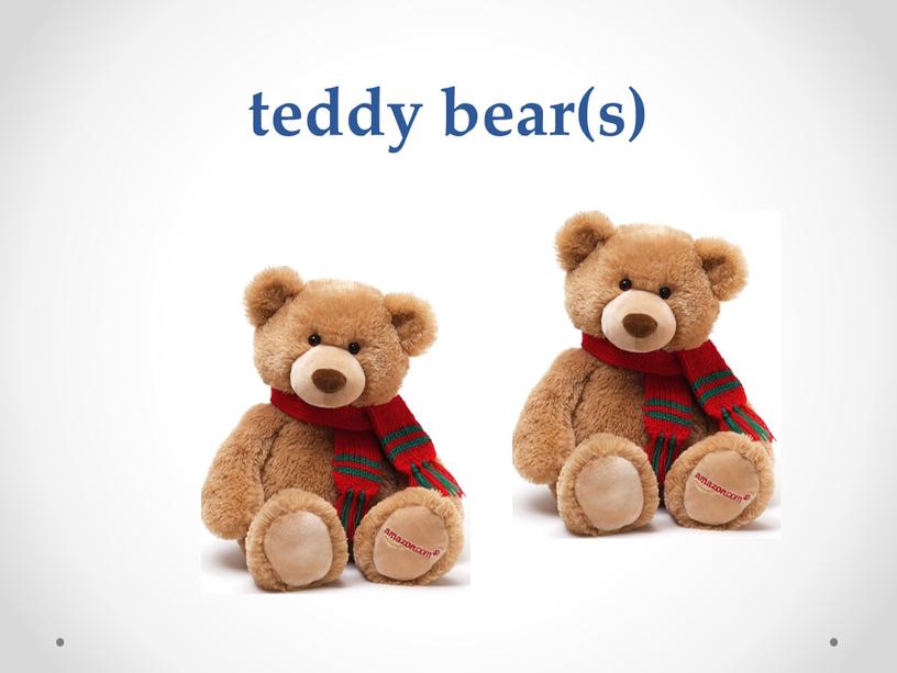 teddy bear(s)