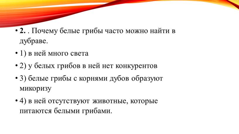 Почему белые грибы часто можно найти в дубраве