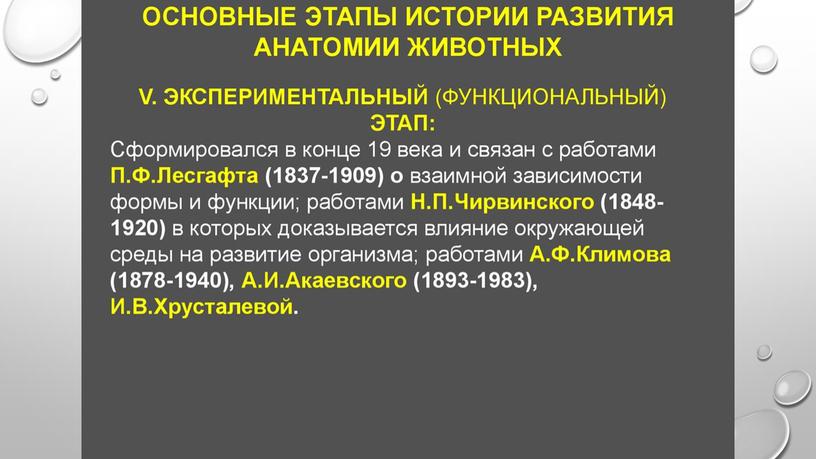 Введение в сравнительную анатомию позвоночных