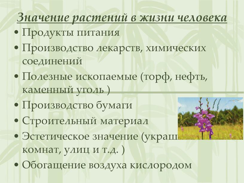 Продукты питания Производство лекарств, химических соединений