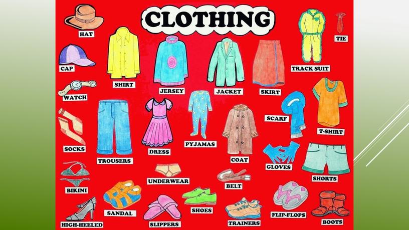 Презентация "Clothes" ( 7 класс)
