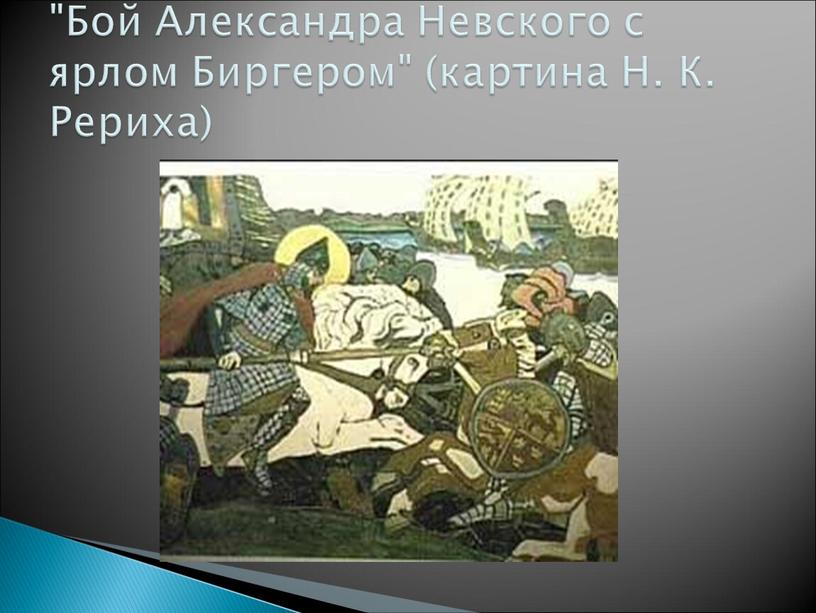 Бой Александра Невского с ярлом