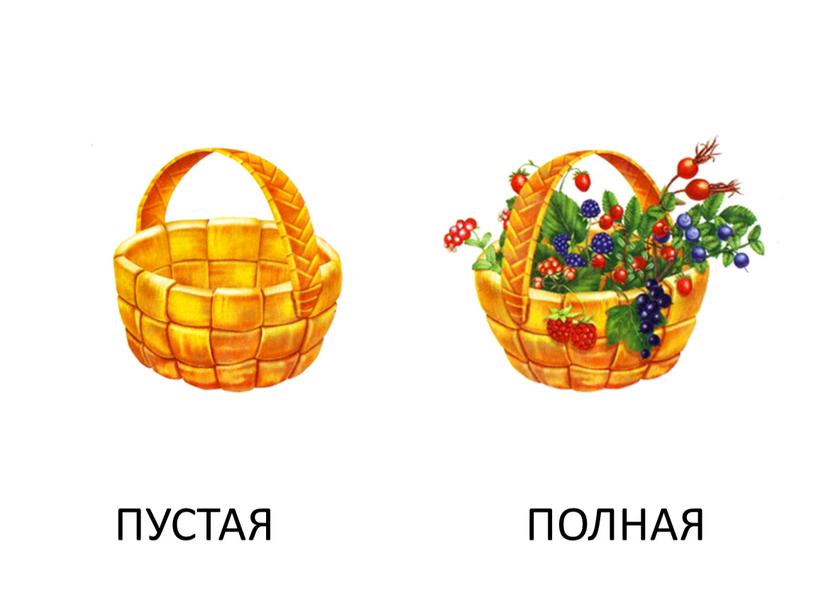 ПУСТАЯ ПОЛНАЯ