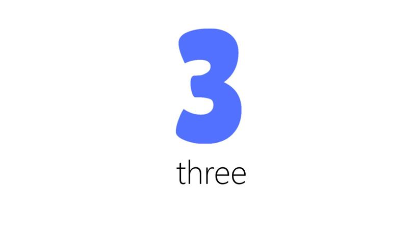 three