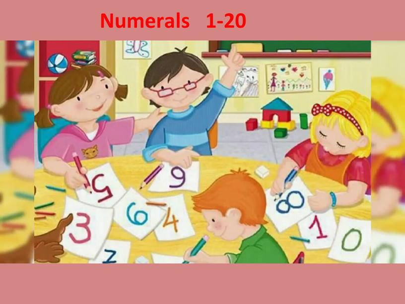 Numerals 1-20