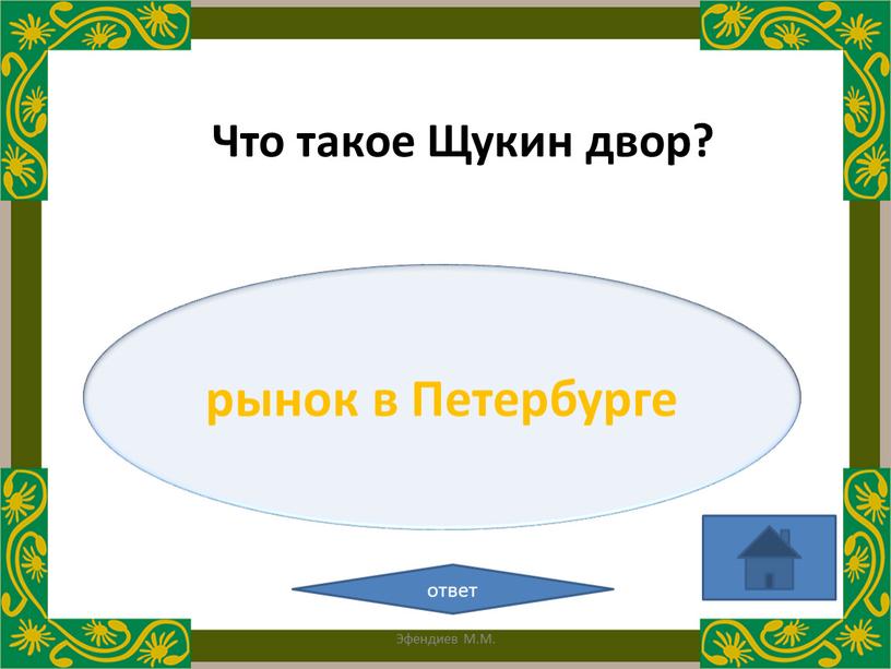 Петербурге ответ Что такое Щукин двор?