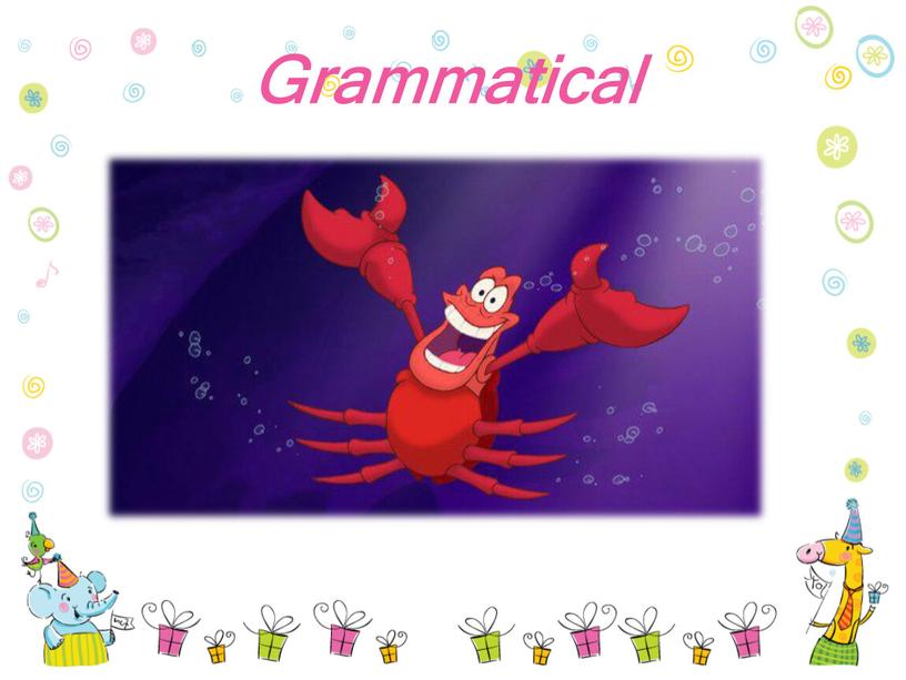 Grammatical