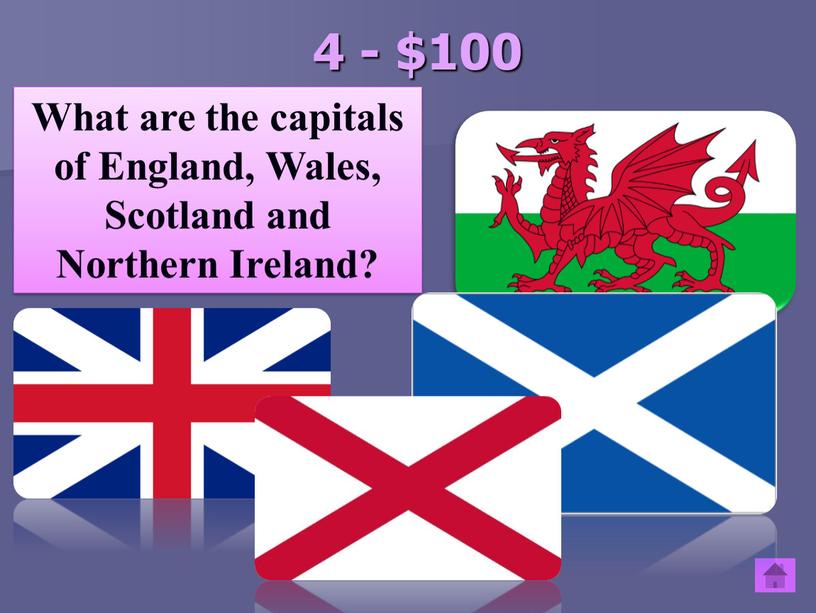 What are the capitals of England,