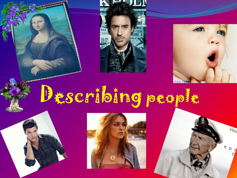 Describing people