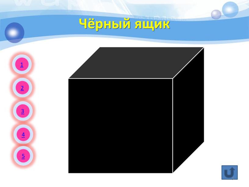 Чёрный ящик 1 2 3 4 5 9